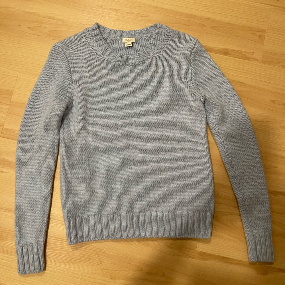 Jcrew Marnie merino wool blend crewneck sweater small